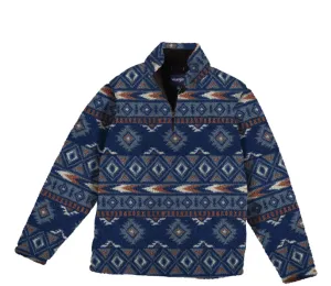 112318251 - Wrangler® Sherpa Pullover - Navy