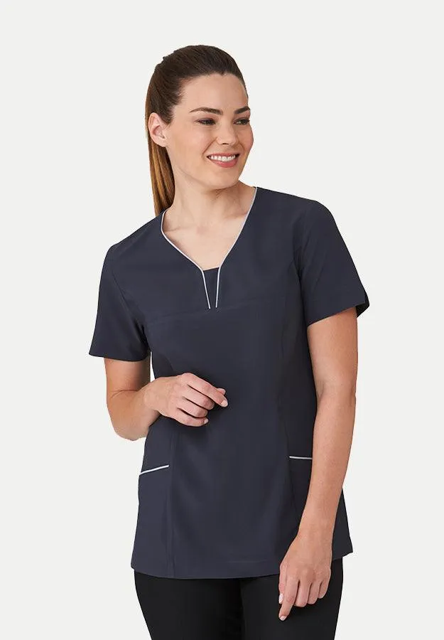 2280 City Collection 4Way Stretch Short Sleeve Tunic