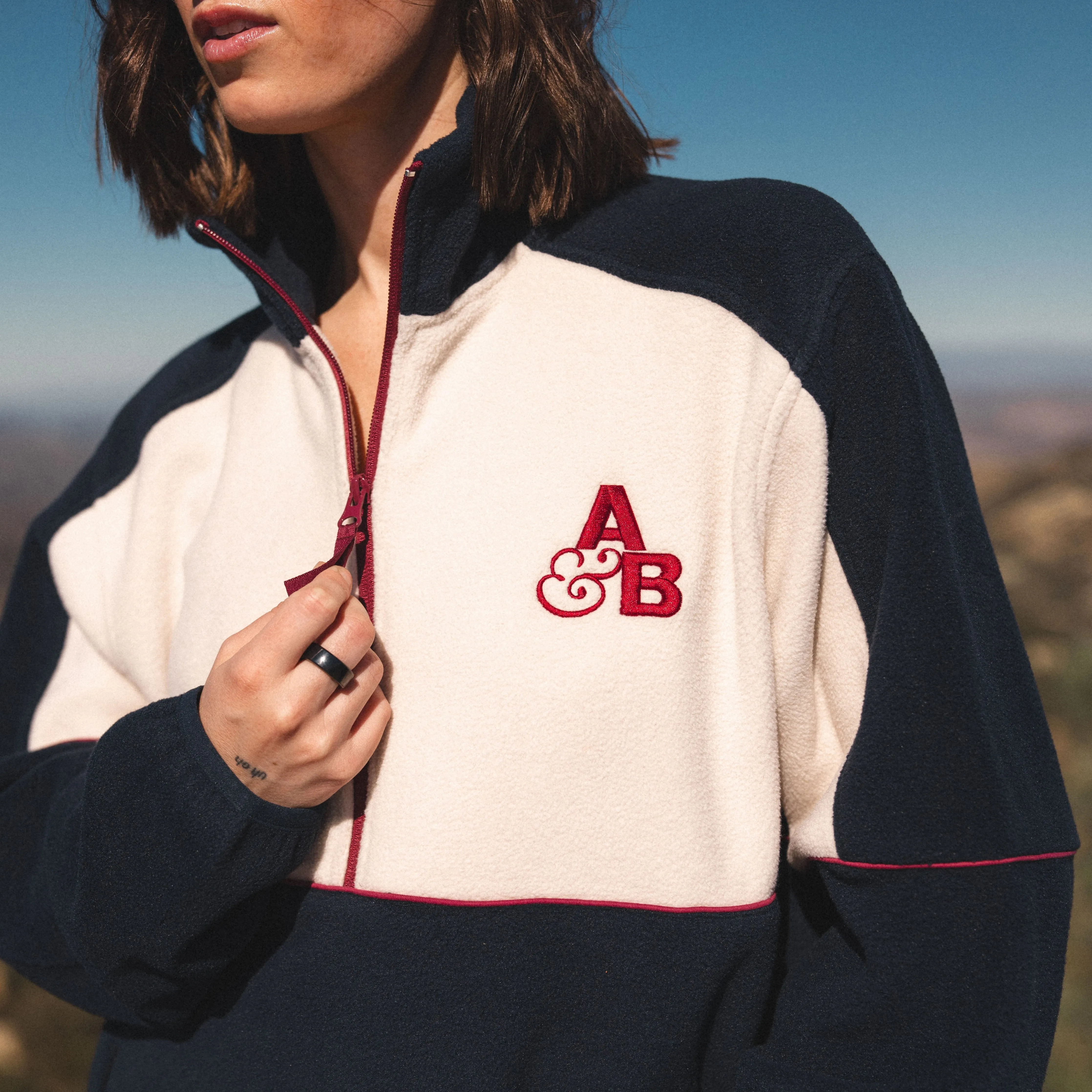 Above & Beyond Quarter-Zip Fleece Jacket