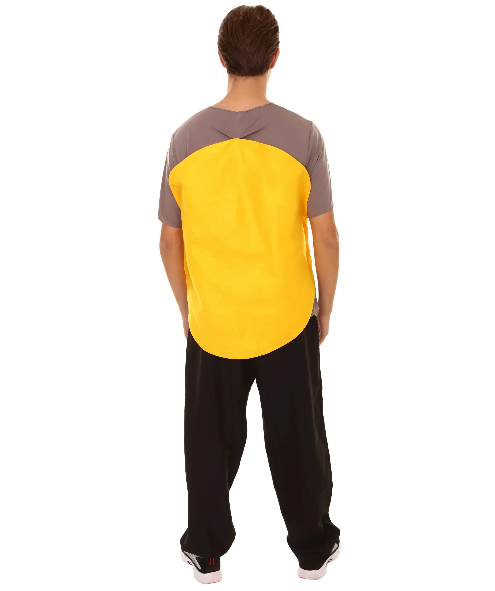 Adult Men's Burger Cartoon Costume | Halloween Costume