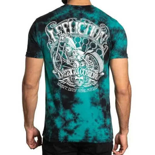 Affliction Men's  Long Road Short Sleeve Shirt