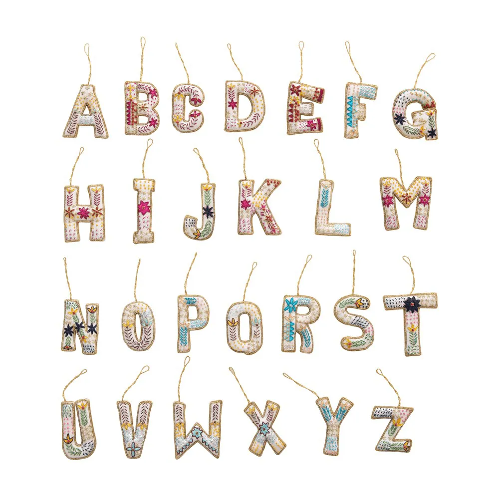 Alphabet Ornament - 26 Styles