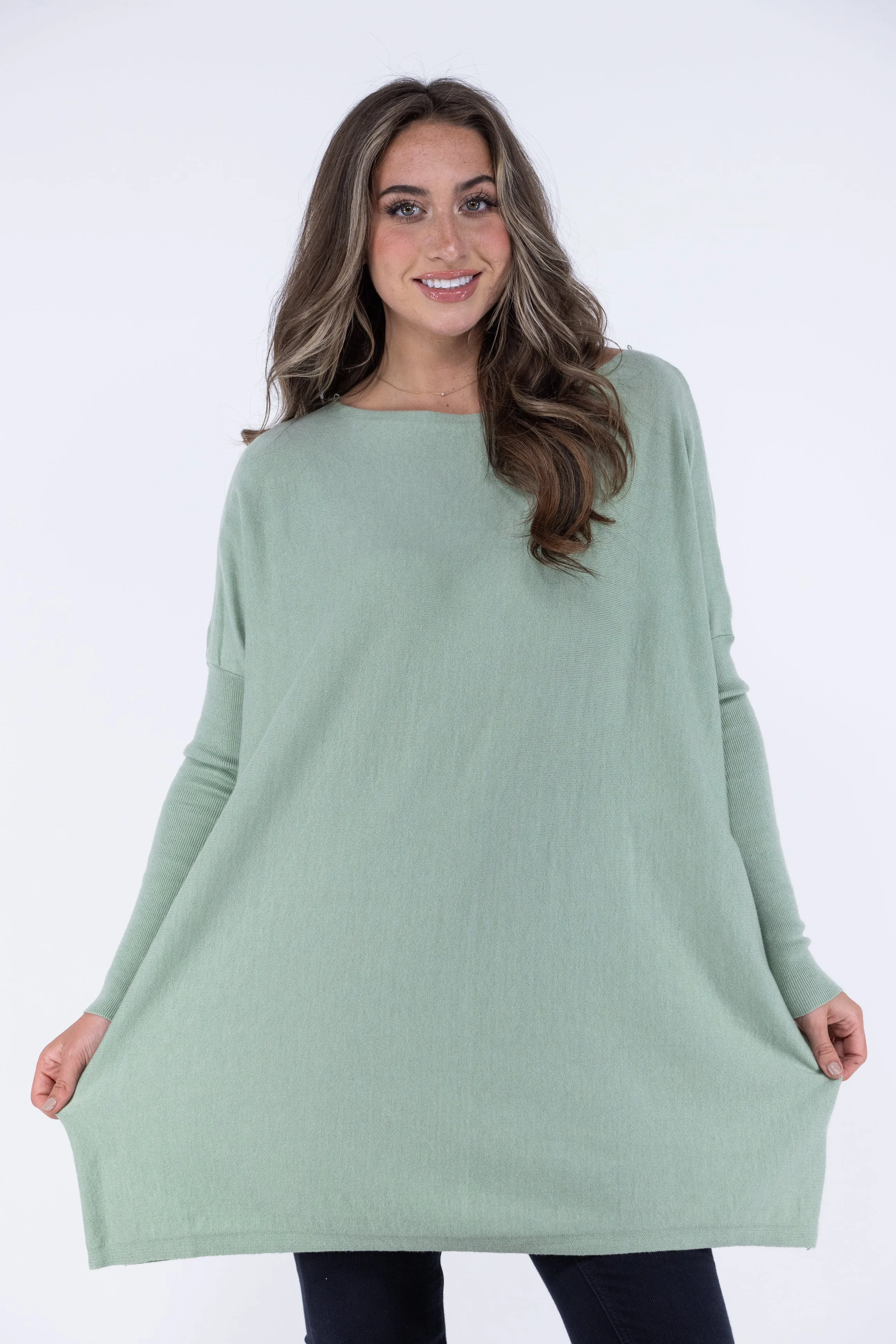 Always Welcome Tunic Sweater