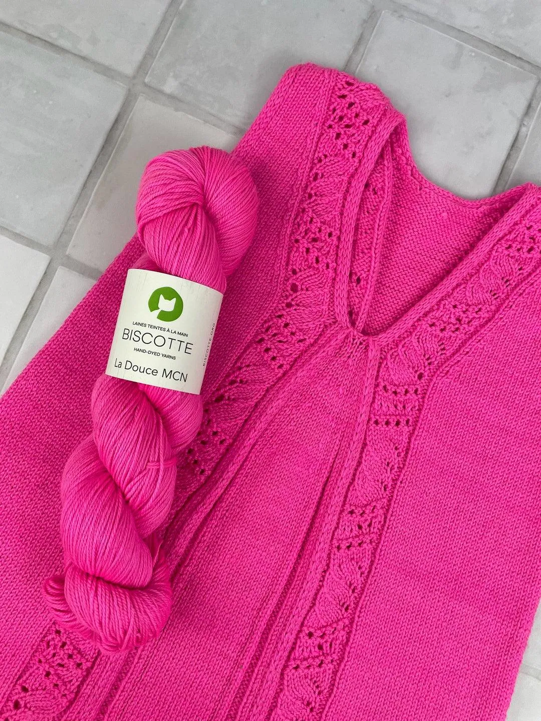 Andelin Girls' tunic - KNITTING PATTERN