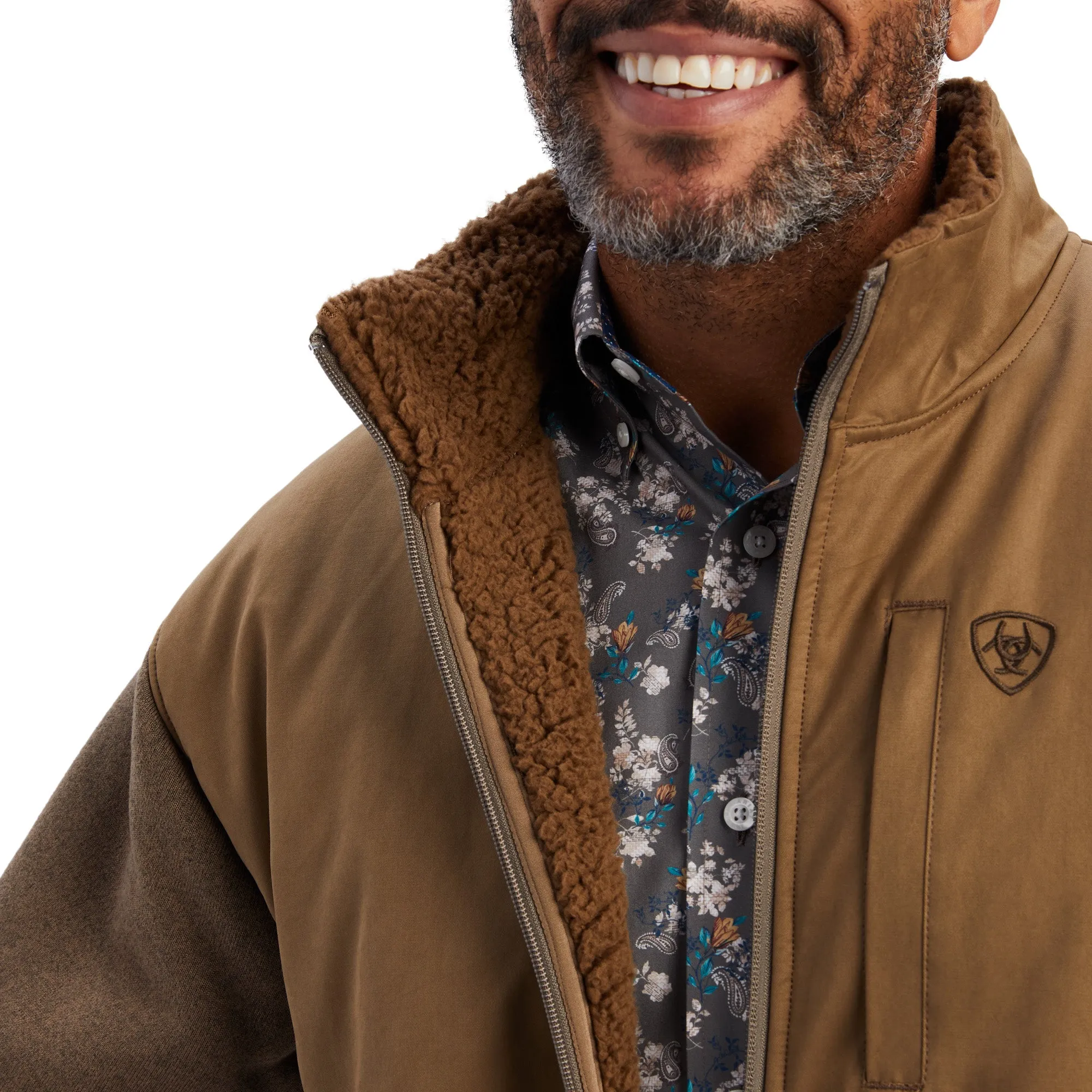 Ariat® Men's Grizzly Canvas Bluff Cub Jacket 10041797