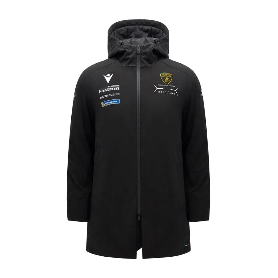 Automobili Lamborghini SC63 Hypercar Men's Team Padded Softshell Parka - Black