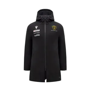 Automobili Lamborghini Squadra Corse Men's Team Parka Jacket - Black