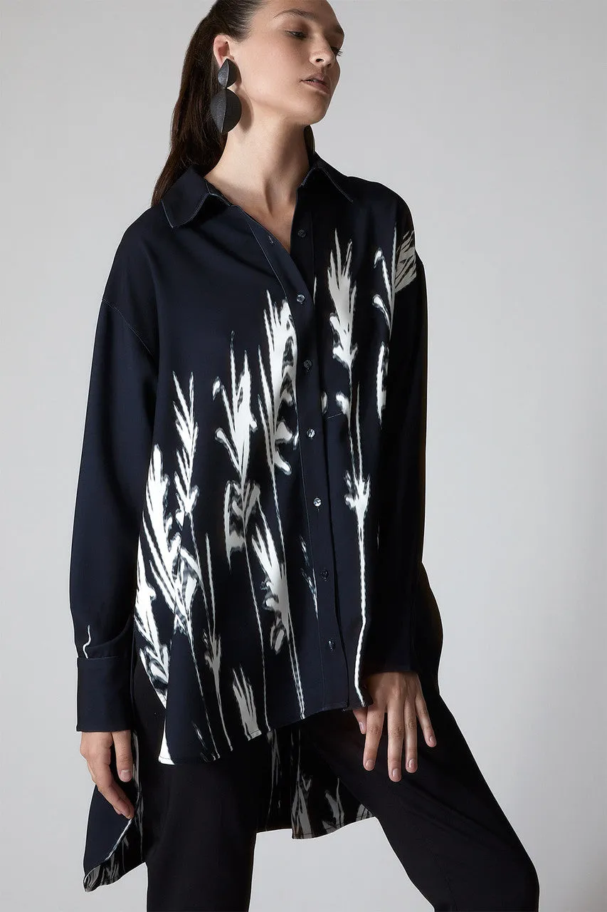 Bamboo Fluid Crepe Tunic