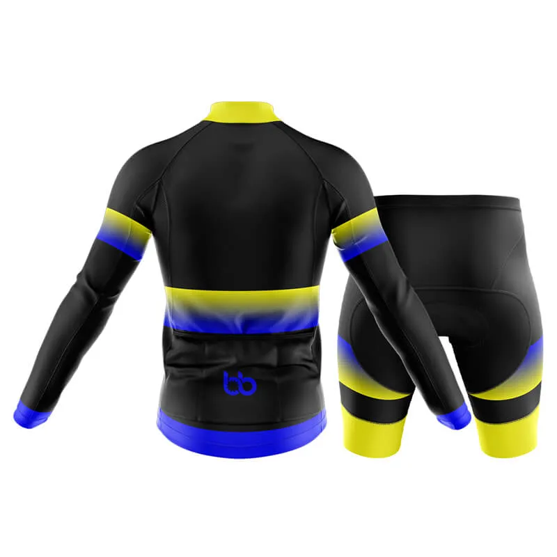 BB Gradient Club Cycling Kit (Yellow-Blue)