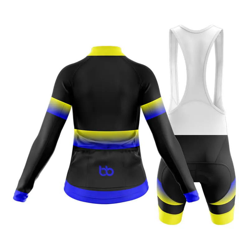 BB Gradient Club Cycling Kit (Yellow-Blue)