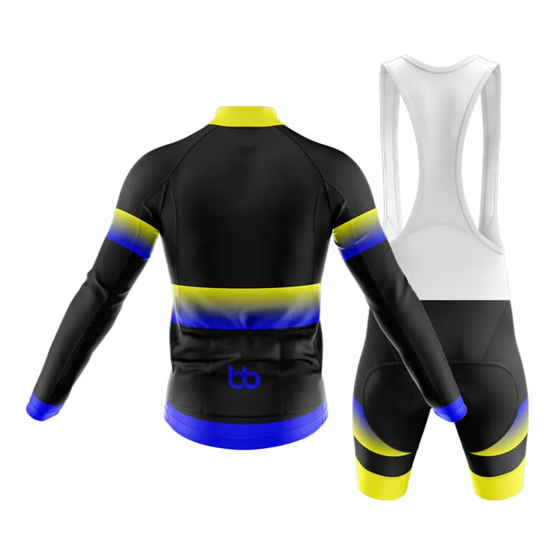 BB Gradient Club Cycling Kit (Yellow-Blue)