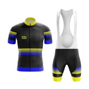 BB Gradient Club Cycling Kit (Yellow-Blue)