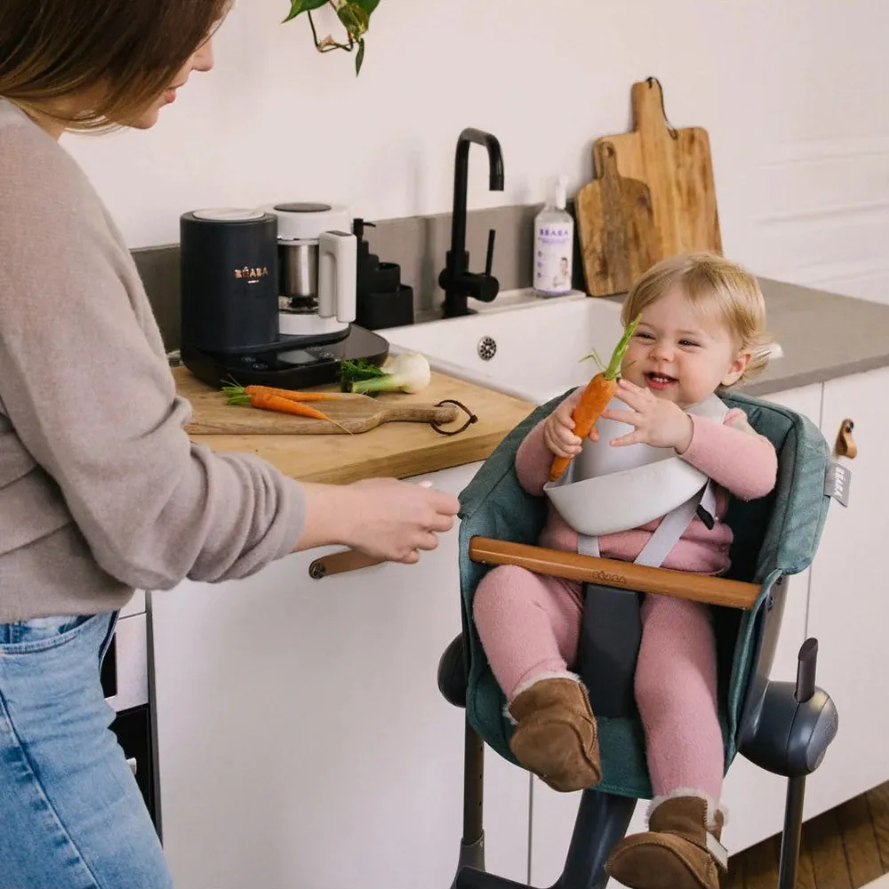Beaba Up & Down High Chair Seat Cushion Laurier