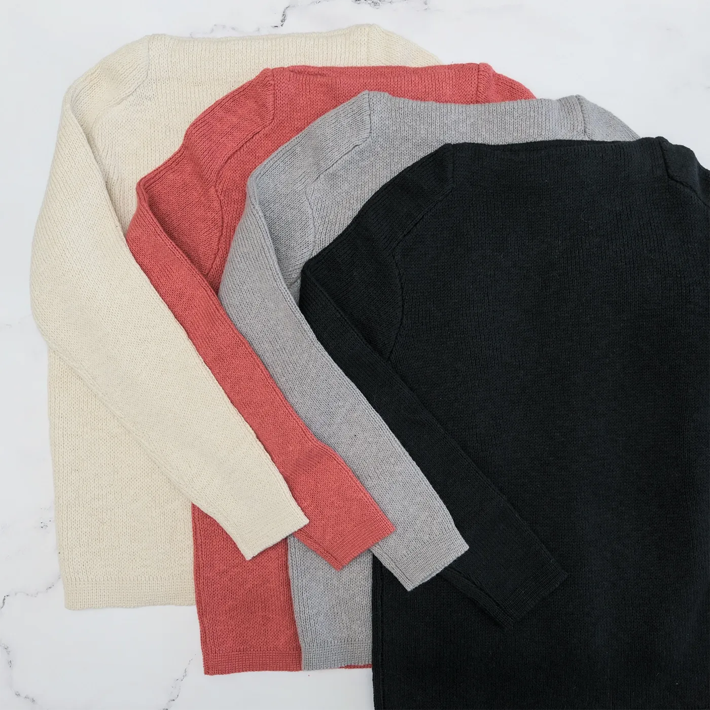 Black Boatneck Sweater