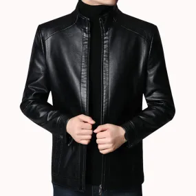 Black Hickory Faux Leather Jacket