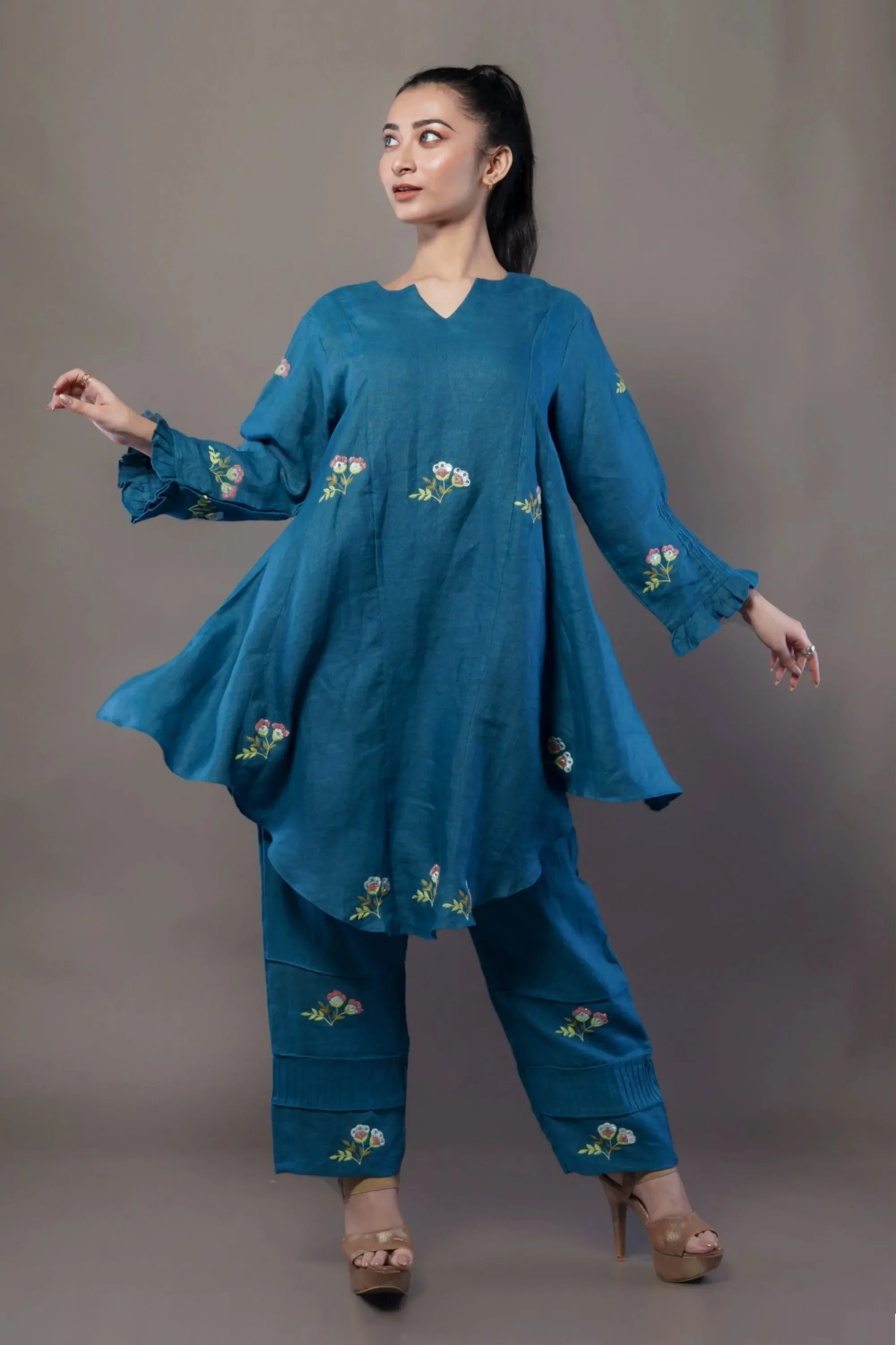 Blue star kali co-ord