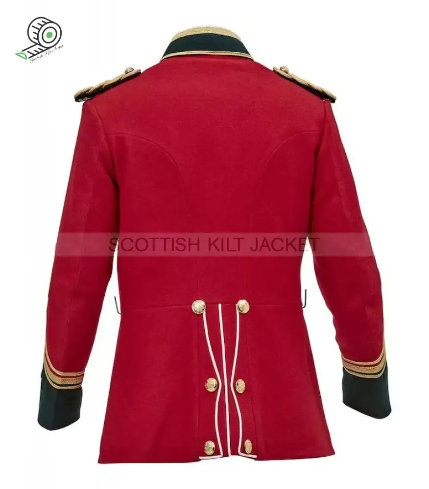 British Red Zulu War Jacket Vintage Officers USA- UK | Traditional jacket