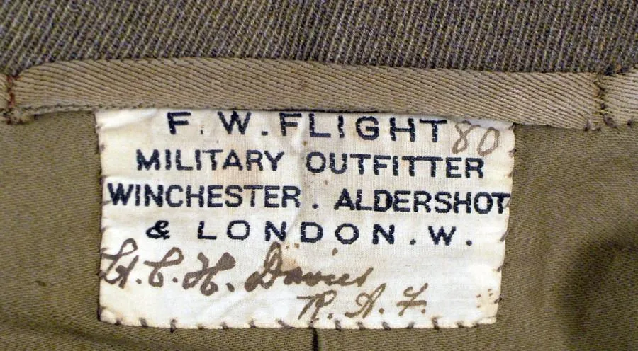 British RFC/RAF Balloon Officer Uniform Set: WWI (One Only-Museum Grade)