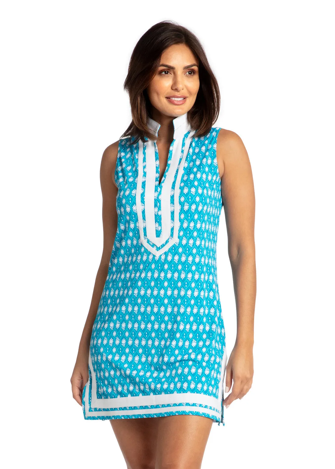 Cabana Life Palm Valley Sleeveless Tunic Dress