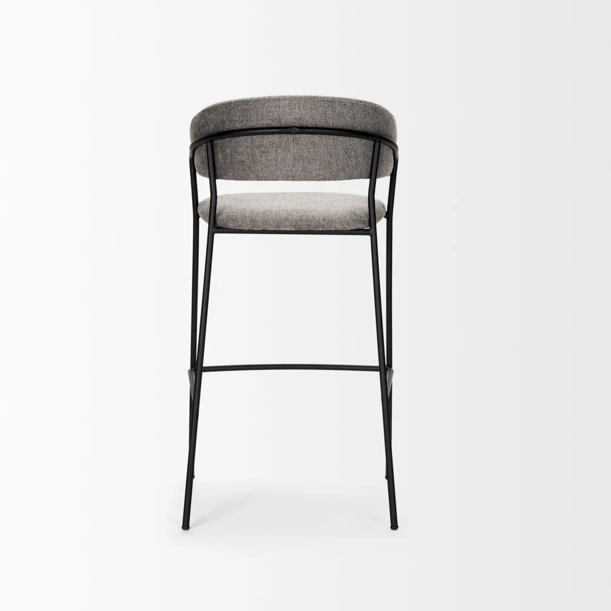 Carolyn Bar Counter Stool Gray Fabric | Bar Stool