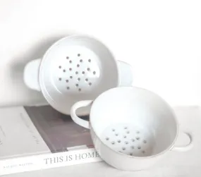 Ceramic Colander, two styles