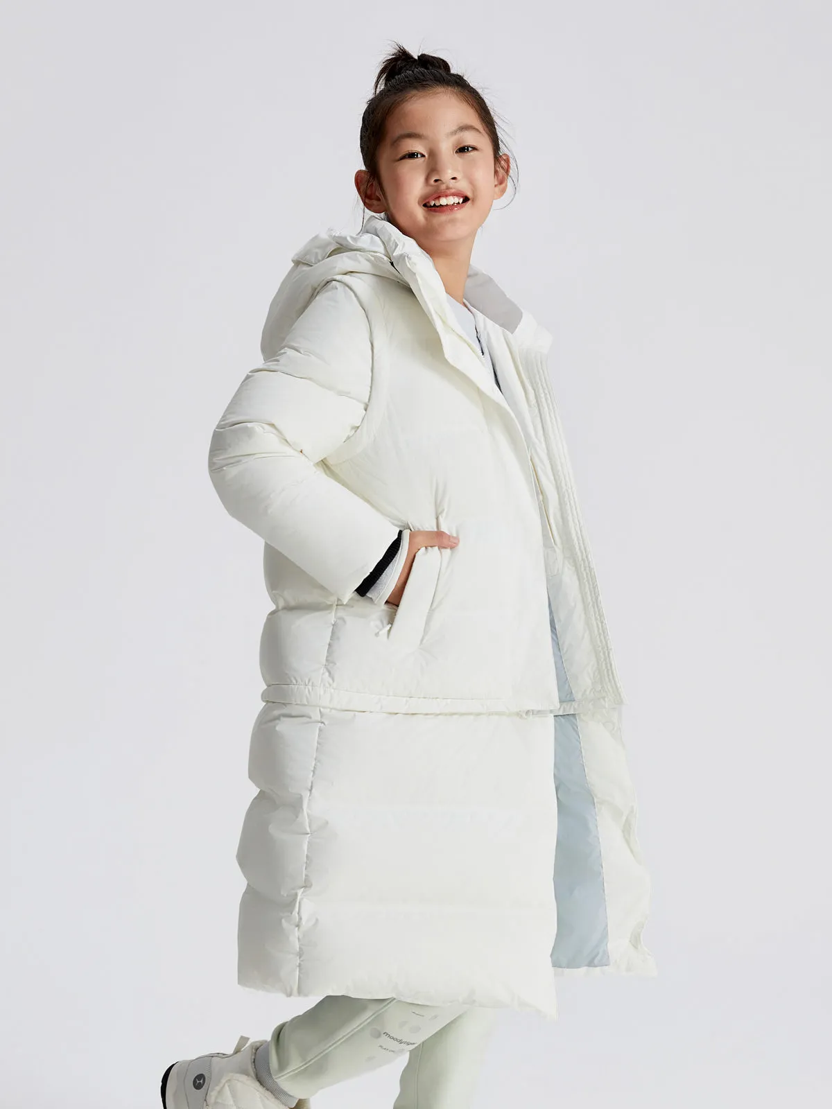 Convertible Parka Down Jacket