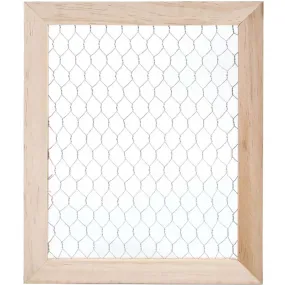 Craftwood Chicken Wire Frame: Rectangle, 9.5 x 11.5 inches