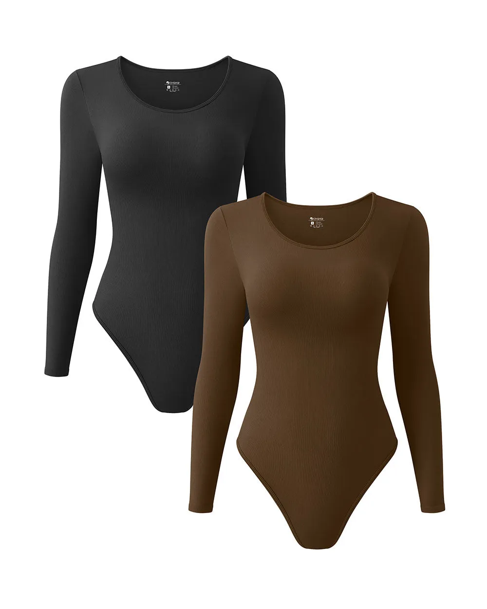 Crew neck Long Sleeve Bodysuit