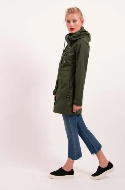 Danefae Inge Midseason Parka Khaki .