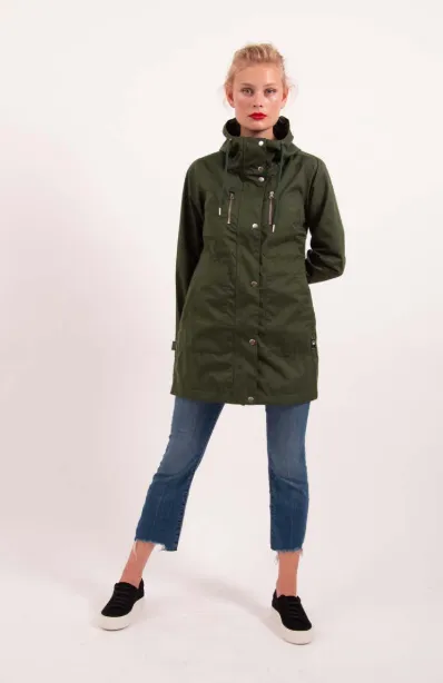 Danefae Inge Midseason Parka Khaki .