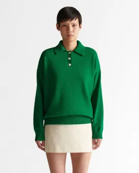 EDITH POLO SHIRT/ GREEN