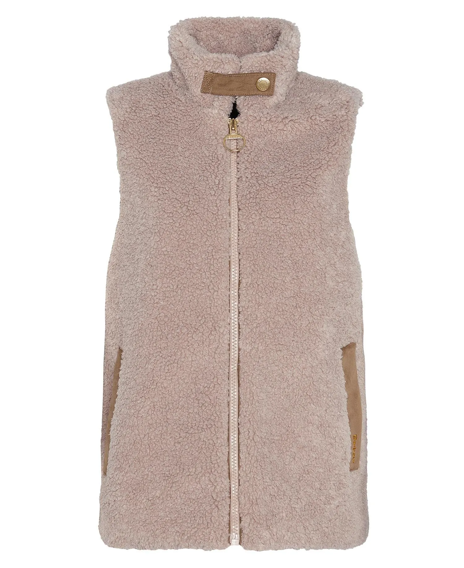 Elisha Fleece Gilet - Natural/Light Sand/Dark Navy