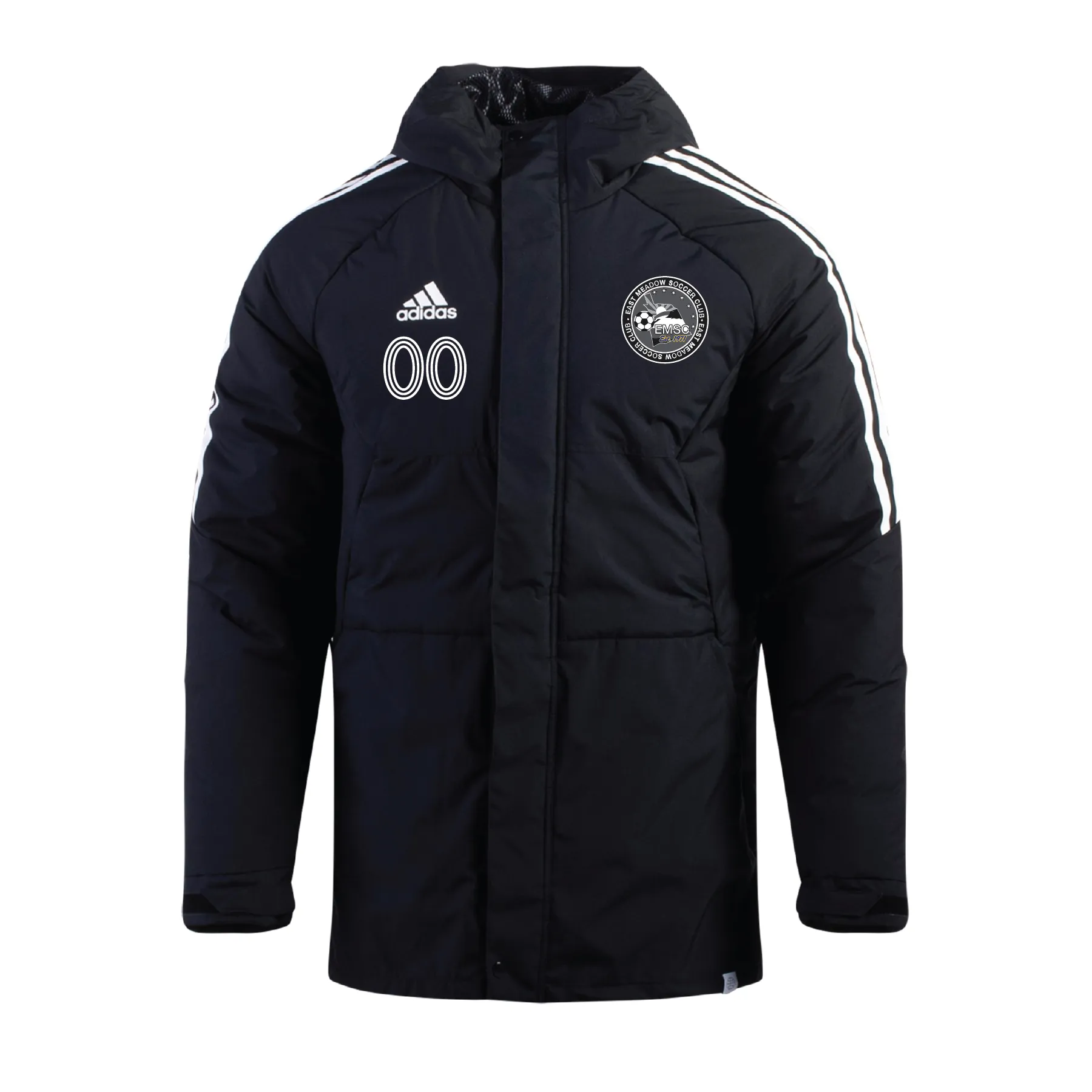 EMSC Long Island Premier adidas Condivo 22 Stadium Parka Jacket Black