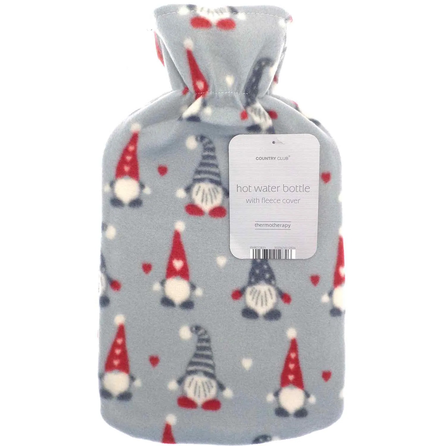 Fleece Printed Hot Water Bottle (2L)