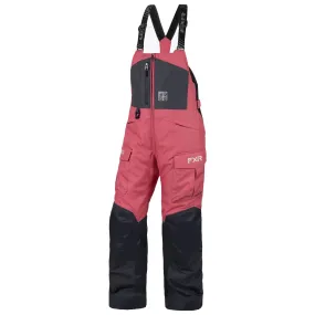 FXR Womens Excursion Ice Pro Snowmobile Pants Astro Dust/Asphalt