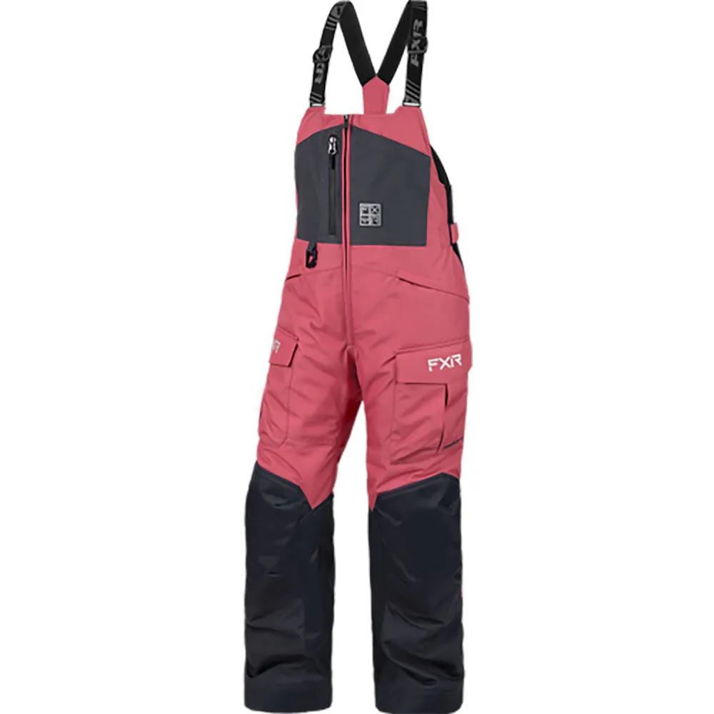 FXR Womens Excursion Ice Pro Snowmobile Pants Astro Dust/Asphalt