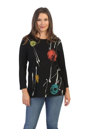 Galaxy Orbs Cotton Layered Top