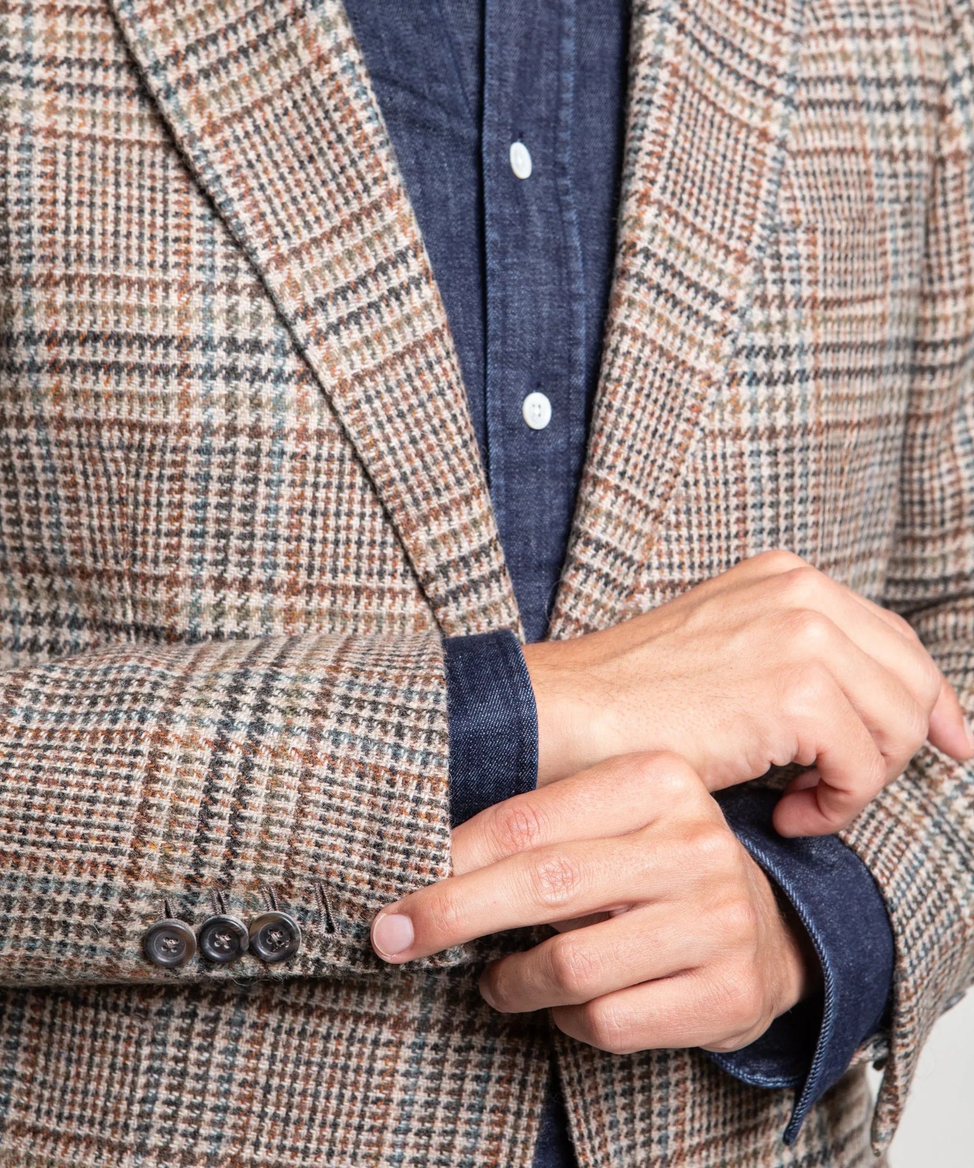 Glencheck Tweed Jacket