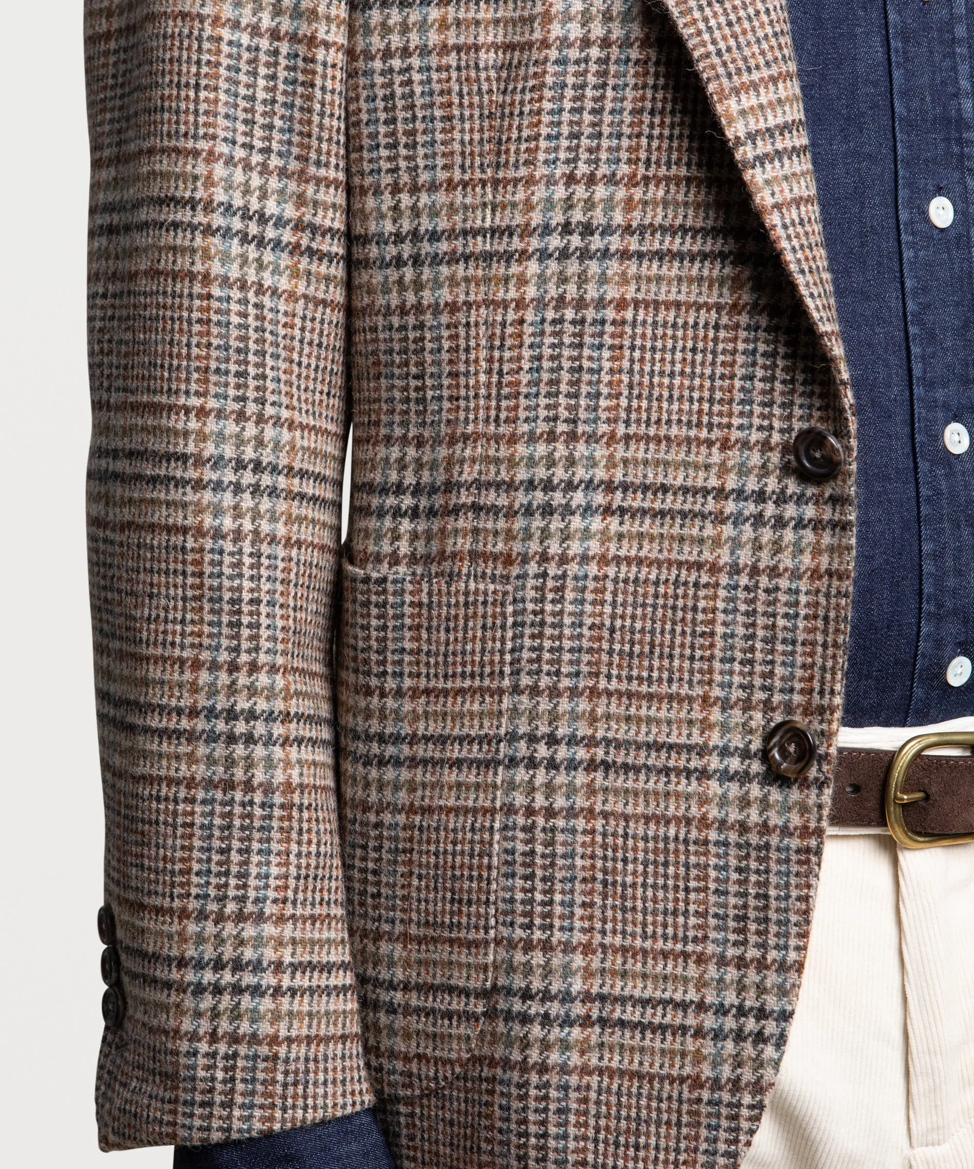 Glencheck Tweed Jacket