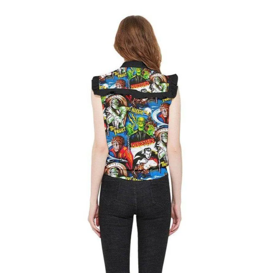 Hollywood Monsters Ladies Top