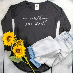 In Everything Give Thanks Tunic Tee