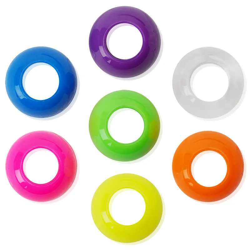 Joy Round Plastic Beads XX-Large Neon Mix