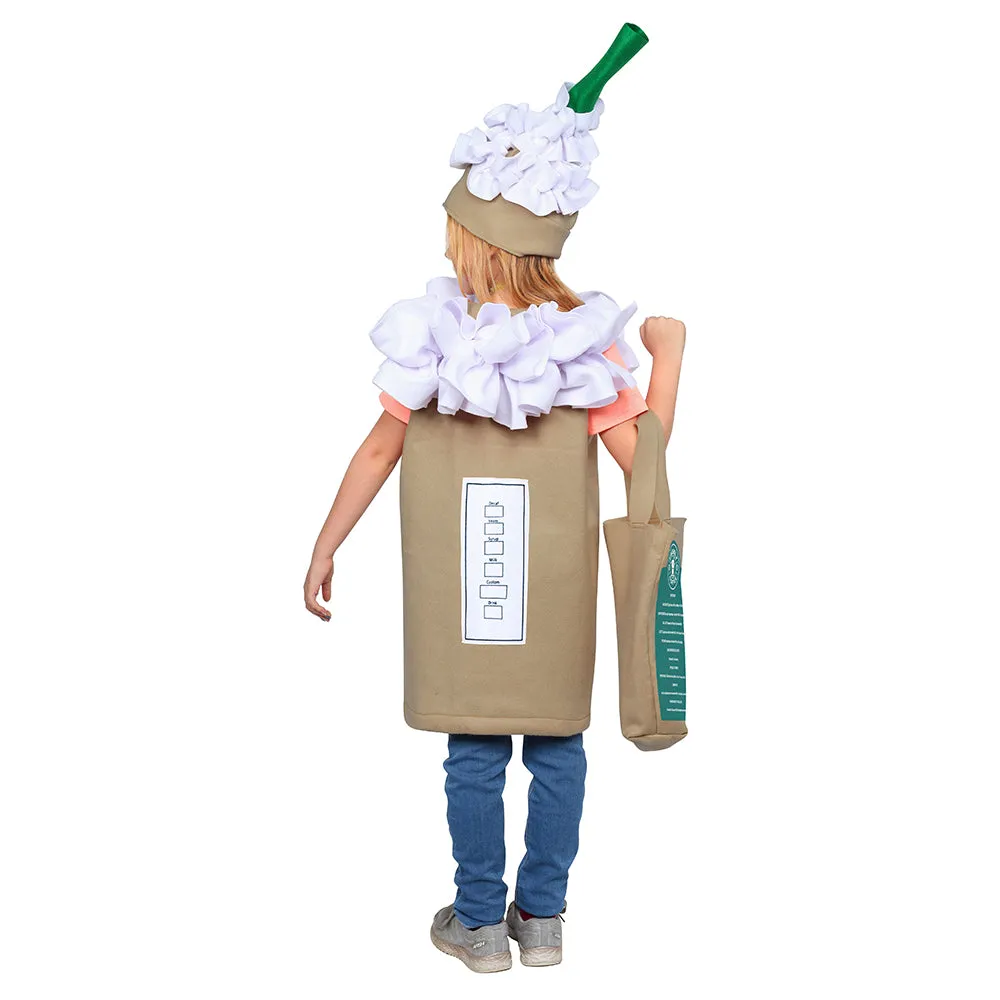 Kids Frappuccino Coffee Costume