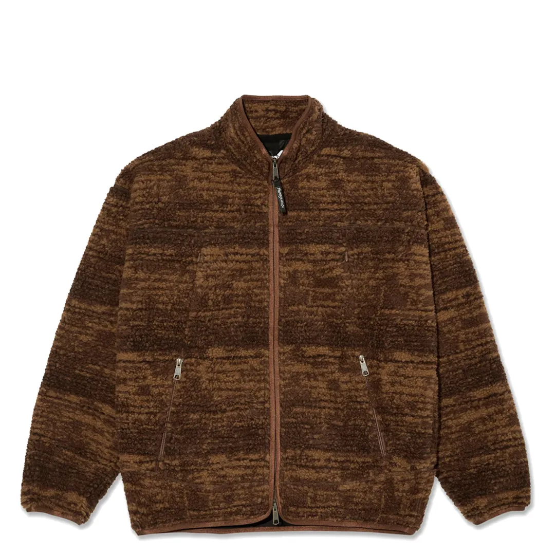 KIKO JACKET RED BROWN