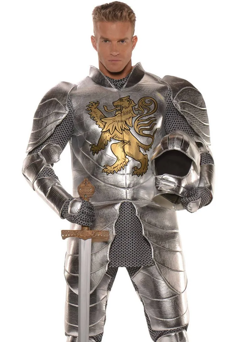 Knight In Shining Armour Plus Size Mens Costume