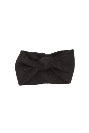 Knot Wrap - Black Wool