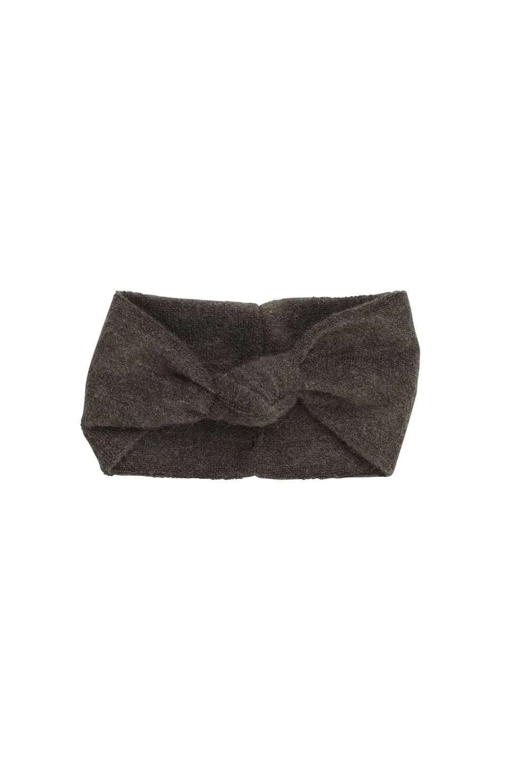 Knot Wrap - Dark Grey Wool