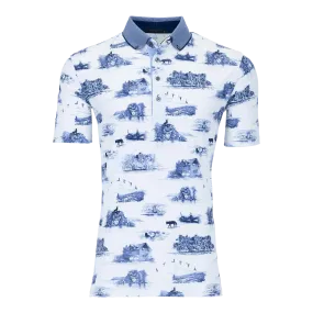 Lake Champlain Toile Polo