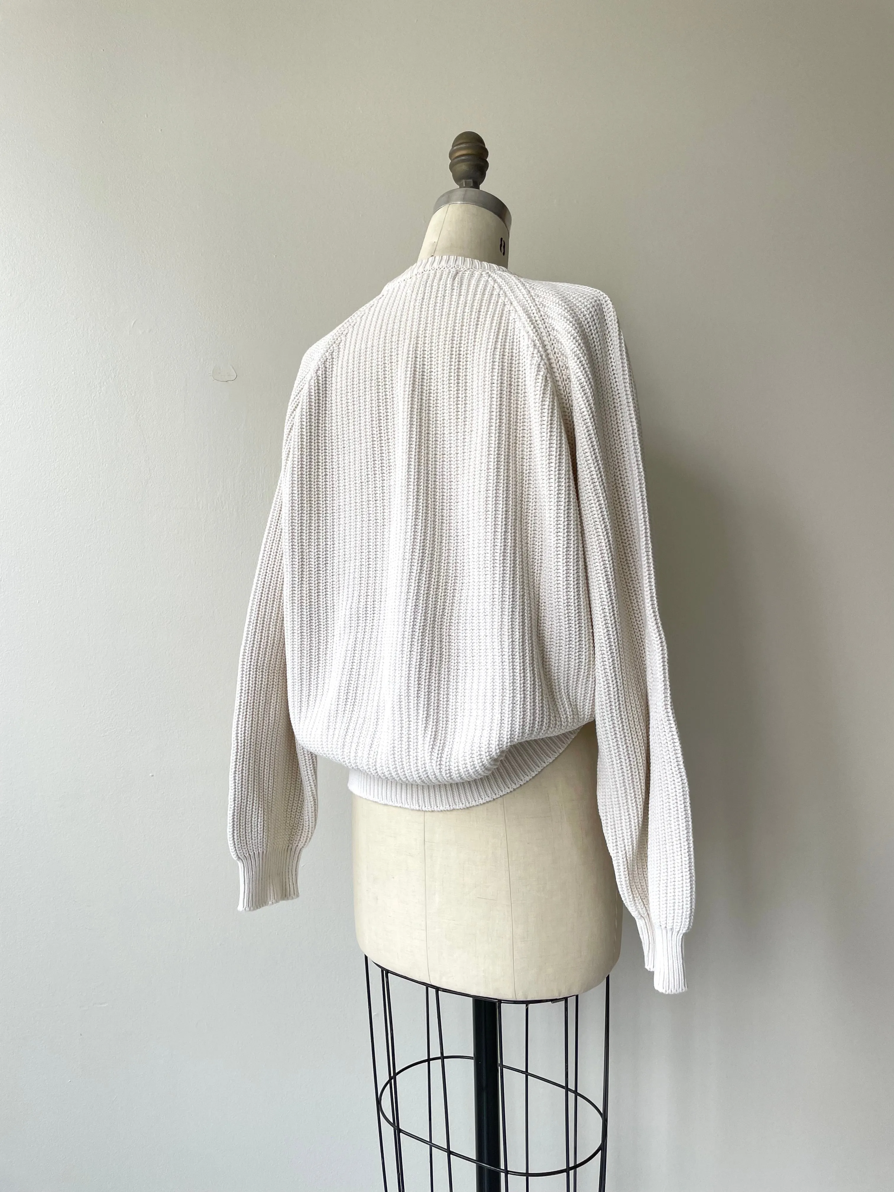 L.L. Bean Cotton Shaker Knit | 1980s