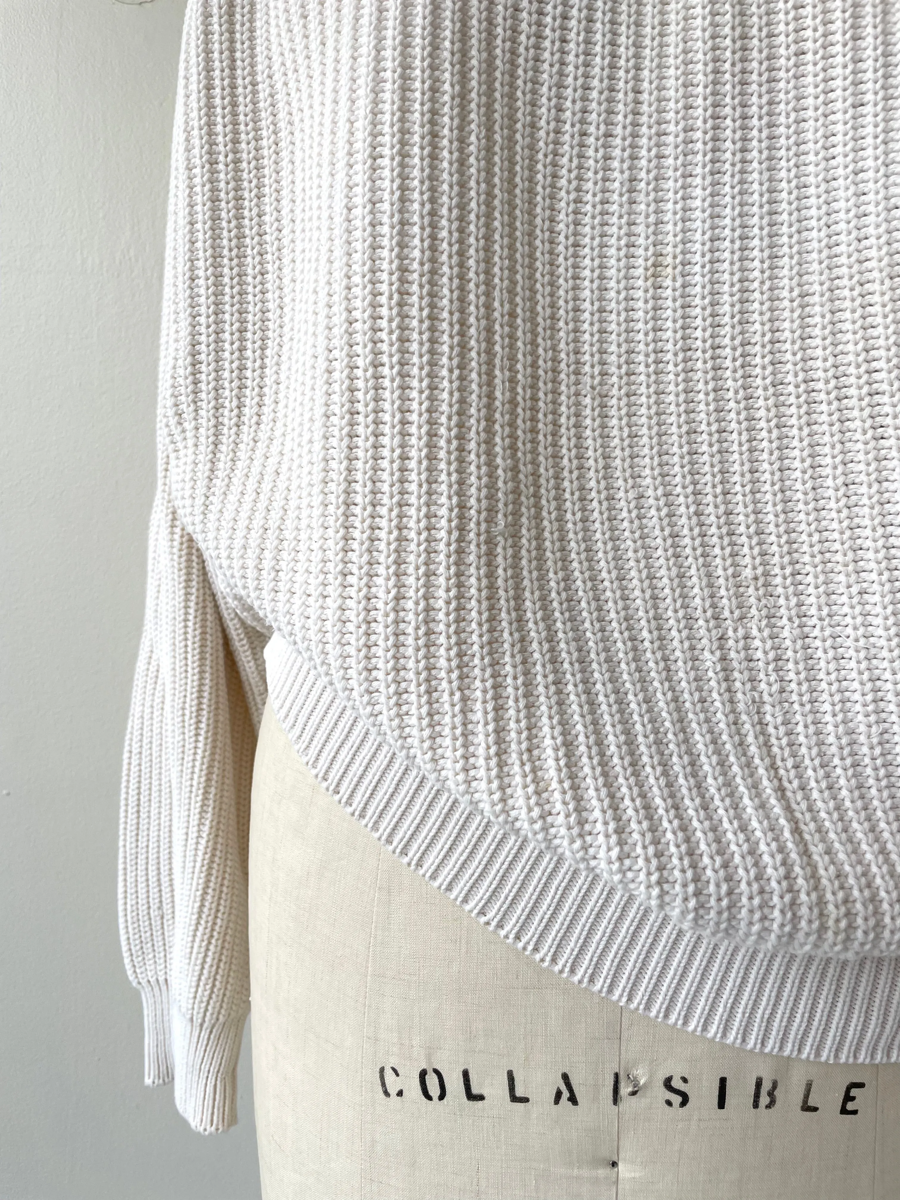 L.L. Bean Cotton Shaker Knit | 1980s